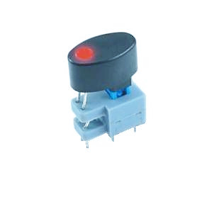 Self-locking switch with light yellow button switch with light green button self-locking switch ANJ-85D05