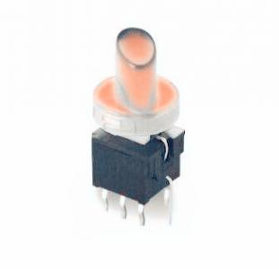 LED eight feet self-locking switch LED8 button switch  发光八脚自锁开关  LED8脚按键开关 ANJ-85D13