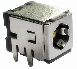 卧式6A DC插座5.5直径,卧式大功率5ADC插孔 DJC-010105