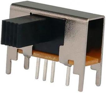 SK-13D018   Mini Horizontal Slide Switch - 三档侧插拨动开关,三位卧式拨码开关,三段侧面滑动开关