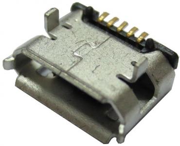 USB-022  mini  Micro插孔5P立式   Micro插口5Pin插脚